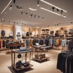 magasin avec au centre des outils pour diffuser de la musique